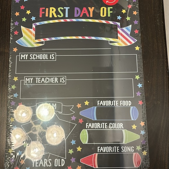 Back to school/last day of school items - Picture 2 of 6